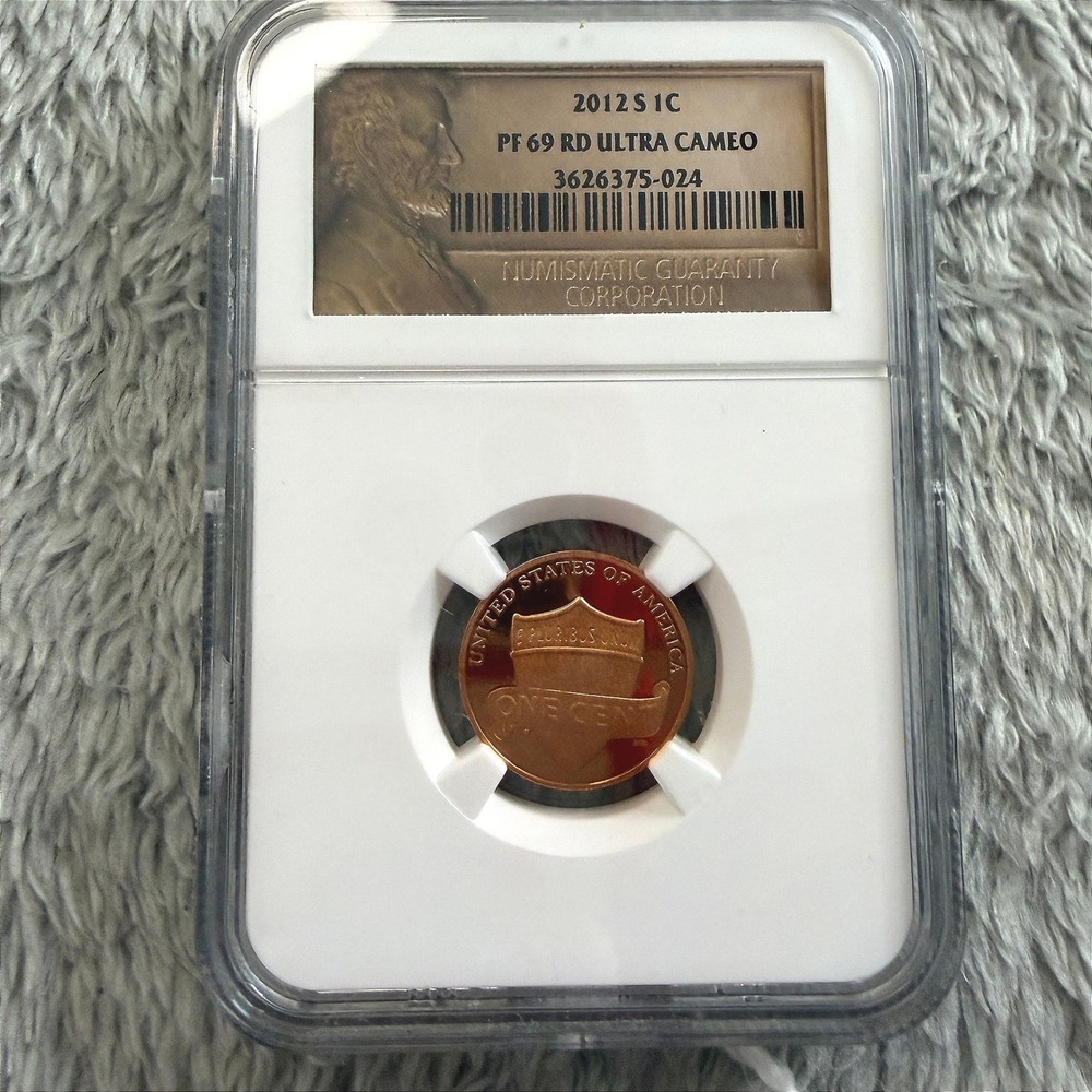 2012 S Lincoln Shield Penny NGC PF 69 RD Ultra Cameo Proof 1C Cent 3626375-024